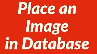 Place an Image in Database Worksheet Automatically