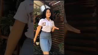 cewek cantik seragam sekolah SMA #shorts