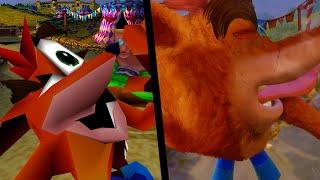 All DEATH ANIMATION Original VS N.Sane Trilogy (CRASH BANDICOOT 3 : WARPED)