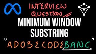 Minimum Window Substring - LeetCode 76 - JavaScript