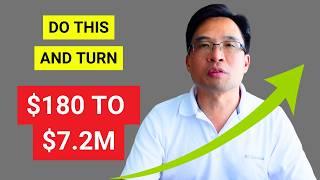 How to Turn $180 into $7.2 Million | The Power of Compounding