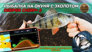 Рыбалка на окуня с эхолотом Deeper CHIRP+ 2 - исследование интересного рельефа (ОБУЧЕНИЕ).