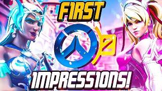 OVERWATCH 2 BETA GAMEPLAY & FIRST IMPRESSIONS!