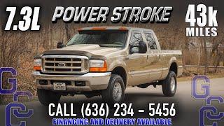 7.3 Powerstroke For Sale: 2000 Ford F-350 Super Duty Lariat 4x4 Diesel With Only 43k Miles