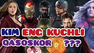 Eng kuchli qasoskorlar top 10