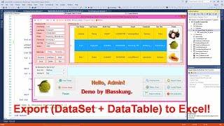 VB.Net Tutorial : How to Export Data to Excel Spreadsheet (2/3)