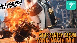 GAME CASUAL SANTAI YANG OKE BANGET, SKY FORTRESS: ODYSSEY | ADA WAIFU & BUILT CHAR JUGA