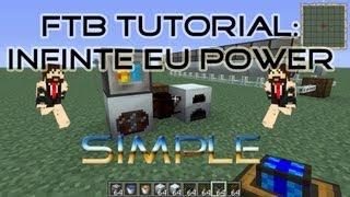 FTB Tutorial: Unlimited Power, Sustainable EU Generator, IC2 & Thermal Exspansion