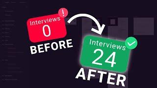 These 4 MISTAKES Stop 90% of UX Designers In Getting an  Interview