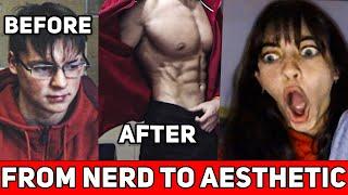 Elite Lifter Pretended to be a NERD SLEEPER BUILD | GIRLS going NUTS... Best reactions of 2023