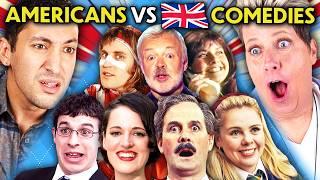 Americans Watch British Comedies For The First Time! | React