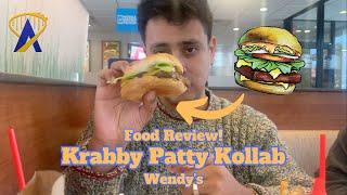 Wendy's Krabby Patty and Pineapple Frosty Review