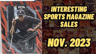 Interesting Sports Magazine Sales - November 2023