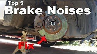 How to Stop Brake Noise (Squeak, Squeal, Grinding Noisy Brakes)