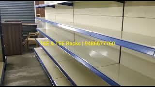 Department store racks  | Steel racks by TEE & TEE RACKS  | : +91-9486677760.