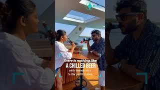 #cheers to #beers onboard our #luxury 5 Star #yacht in #goa  #travel #goaexperience #love #goavibes