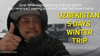 UZBEKISTAN 5 DAYS WINTER TOUR-JAN 2024