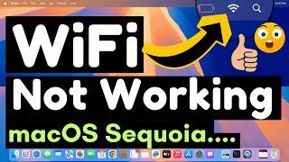 13 Fixes WiFi Not Working on macOS Sequoia on Mac (M1, M2), MacBook Pro: Air