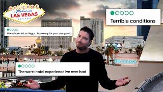 24 HOURS AT THE *CHEAPEST* HOTEL/CASINO On The Las Vegas Strip (Is it worth it??)