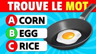 Devine les ALIMENTS en ANGLAIS  | Apprends 60 aliments en Anglais 