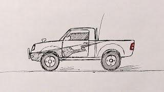 How to Draw a  Truck