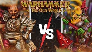 Empire of Man vs Night Goblins | Warhammer The Old World Battle Report