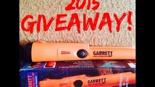 Garrett Pro Pointer AT Giveaway! ProPointer Pinpointer Contest! Waterproof!