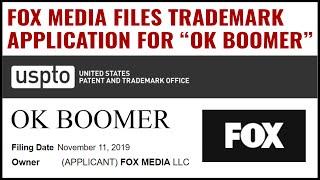 Fox Media Files Trademark Application for “OK Boomer” TV Show