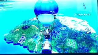 Playing with my friend on fortnight