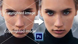 HOW TO REMOVE A WATERMARK FROM A PHOTO IN PHOTOSHOP | PHOTOSHOP