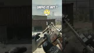 ump45 vs mp7 ? #shorts #cod