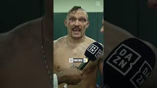 OLEKSANDR USYK CALLS OUT TYSON FURY  #shorts