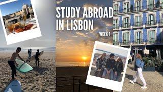 study abroad vlog: first week in lisbon, portugal!