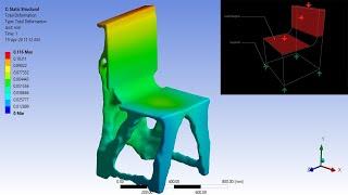  Ansys Structural Project # 2 : FEM Analysis of Chair