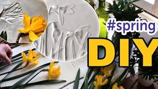 Making home decor with imprints of plants by KLEVER