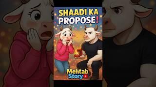 Shabnam Aur Shakha Ka Emotional Proposal  | Kids Hindi Story | YouTube Viral Shorts #shabnan #shaka