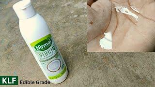 Best Coconut Oil for Skin, Hair & Cooking //KLF Nirmal Virgin coconut oil Review and Benefits
