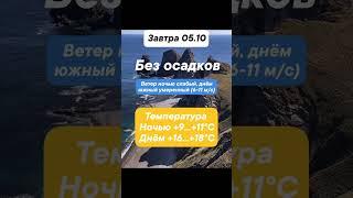 Прогноз погоды на 05.10 во Владивостоке #погода