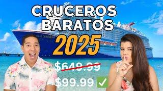 Cruceros baratos 2025