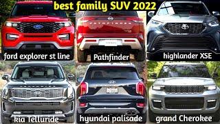 Best suv (2022)- nissan pathfinder vs highlander, kia Telluride,palisade,explorer st line, Cherokee