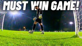 If we WIN this game we play a PRO team! (Goalkeeper POV)