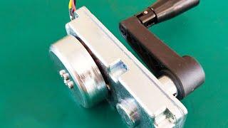 Hand Crank Generator Shanglin, DIY with SuperCapacitors