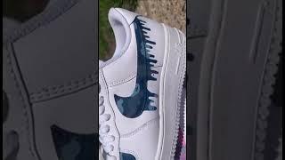Custom Bape Air Force 1s #bape #custom #customaf1 #airforce1 #customshoes #dripeffect #dripcustom