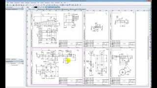 Печать "пакета" чертежей в T-FLEX CAD с авторазмещением под плоттер(Печать документов)