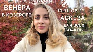 ВЕНЕРА в знаке КОЗЕРОГ ️ 11.11-06.12 - АСКЕЗА ДЛЯ ВСЕХ-  IRYNA SUN