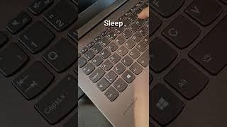 Sleep shortcut keys | #computer #pc #asmr #tricks