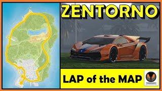 The best value supercar in GTA ONLINE? Pegassi Zentorno review and GTA Full Map Power Lap