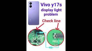 Solution Vivo Y17S display light problem