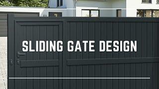 Sliding Main Gate Design Catalogue