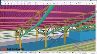 79 Topengineer's models. BIM Tekla Structures.